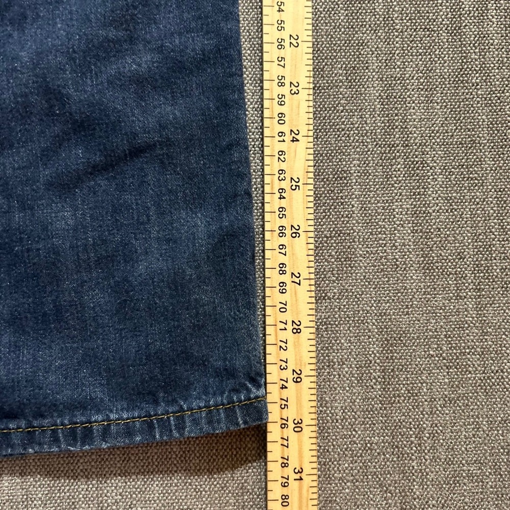Levi's 569 Loose Straight Jeans Mens 34(36)x30 Blue Medium Wash Baggy Denim - Picture 5 of 10